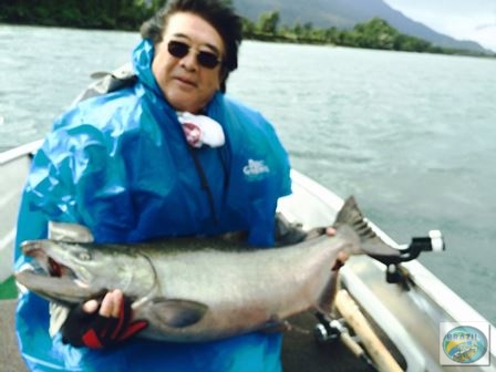 Fotos da pesca esportiva em Chaiten no Chile